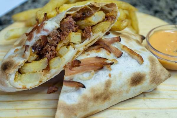 Tacos Poulet Gratiné